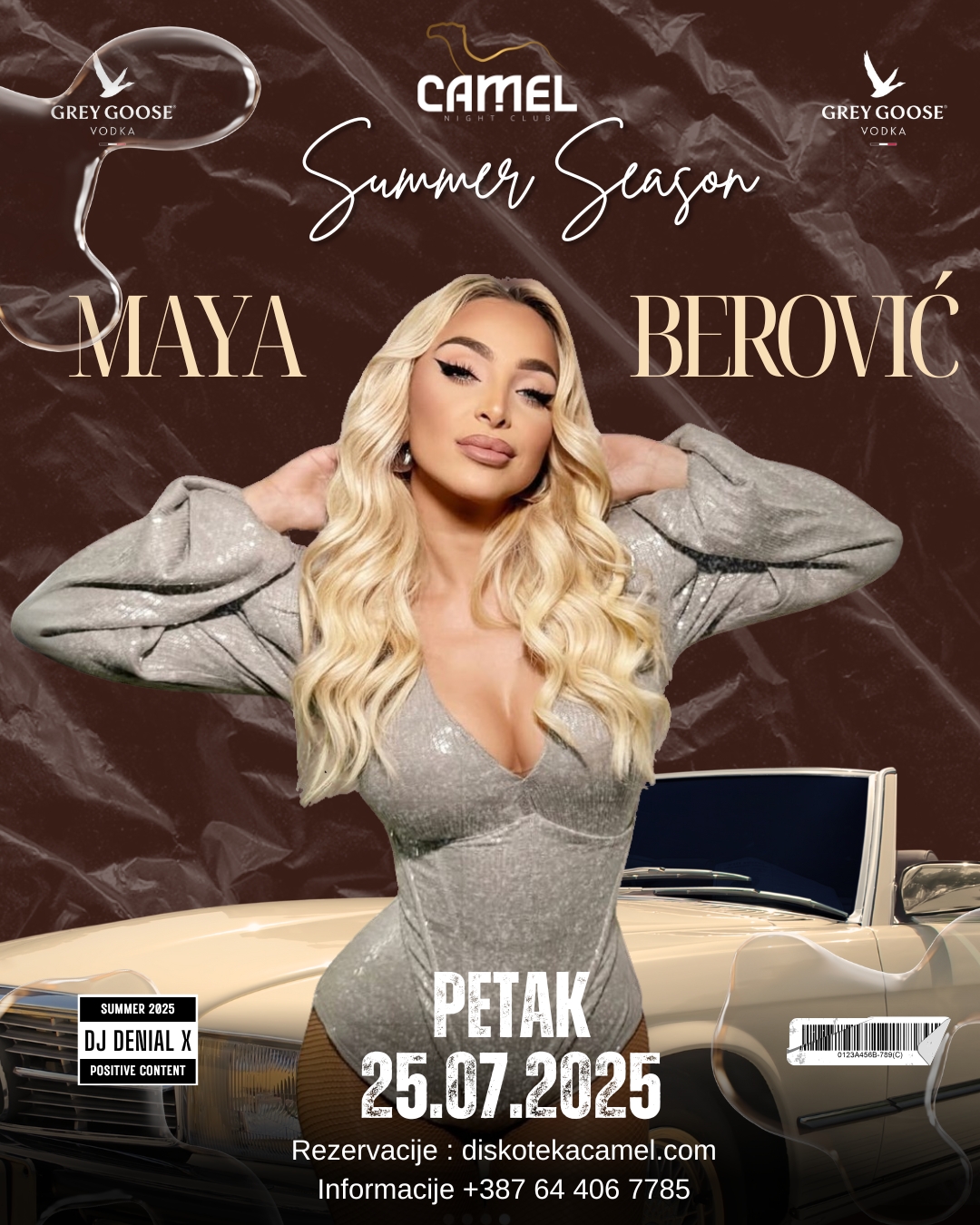 MAYA BEROVIĆ - nastup u Diskoteci Camel