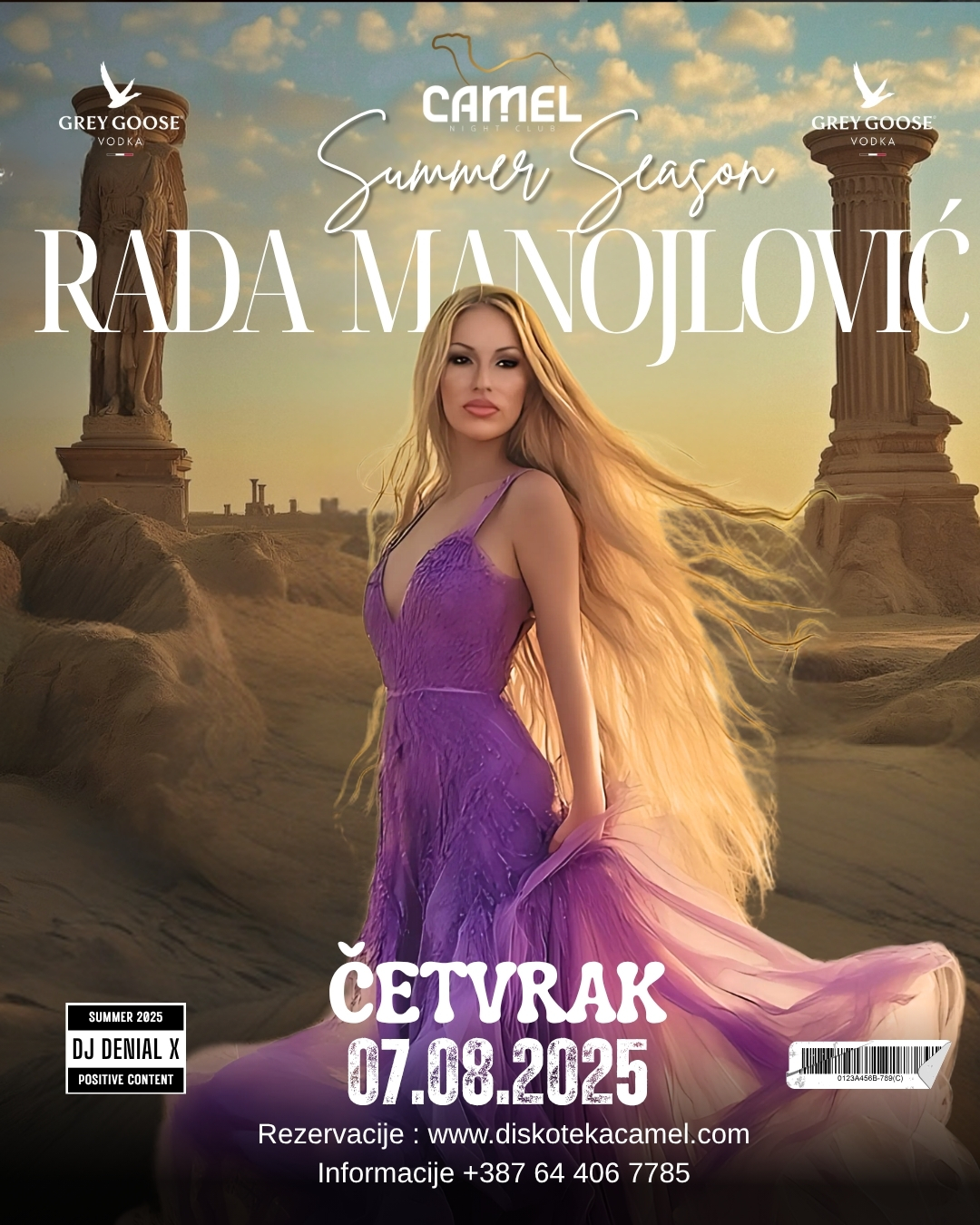 RADA MANOJLOVIĆ - nastup u Diskoteci Camel
