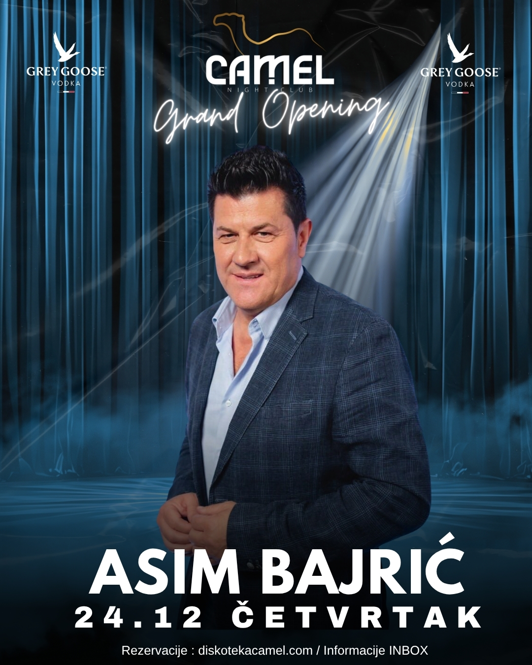 ASIM BAJRIĆ - nastup u Diskoteci Camel