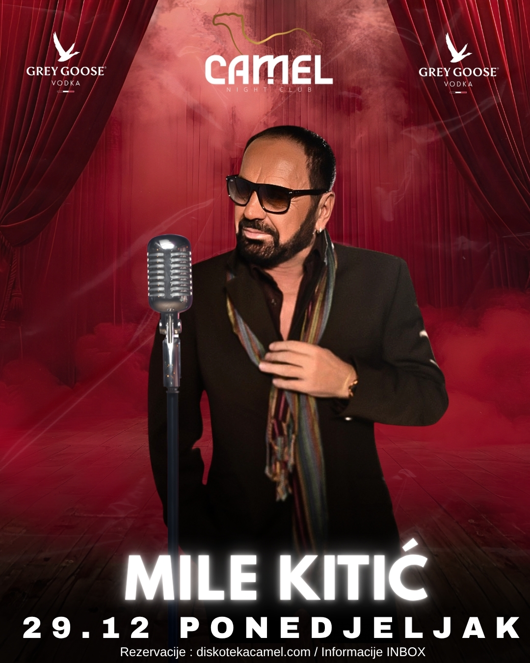 MILE KITIĆ - nastup u Diskoteci Camel