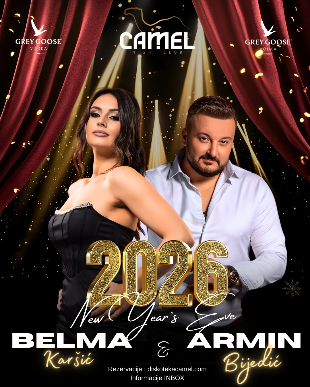 BELMA KARŠIĆ & ARMIN BIJEDIĆ - nastup u Diskoteci Camel
